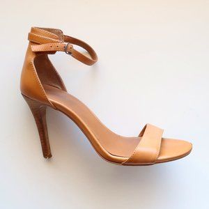 Lucky Brand Tan Open Toe Stiletto Heels / Sandals / Dress Shoes Size 7